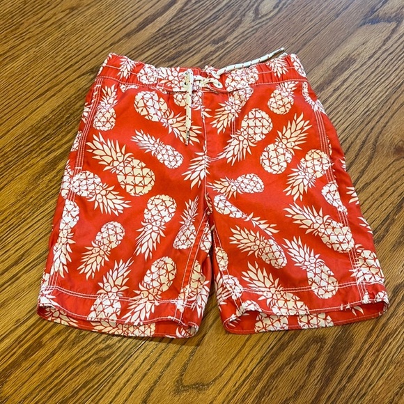 GAP Boy’s Pineapple Swim Shorts Size XS